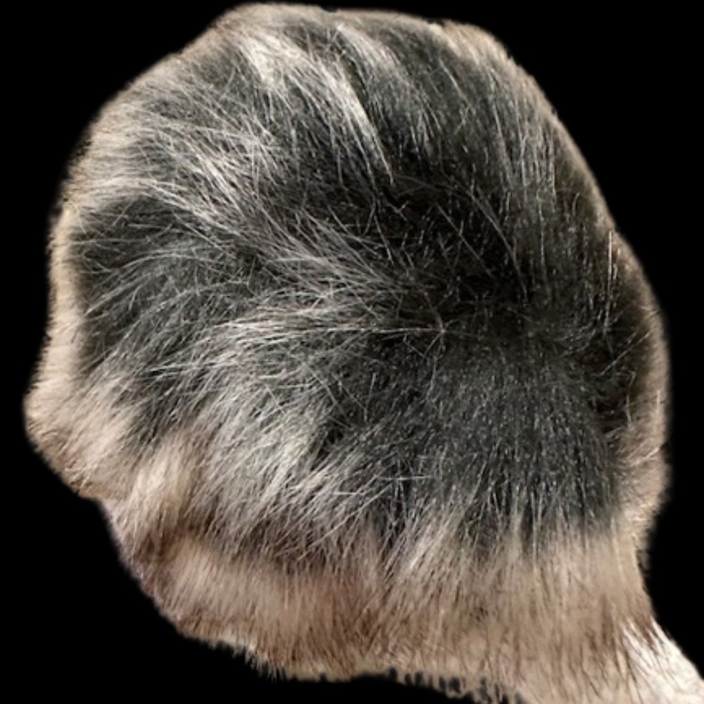 Ivory and Rhinestone  Pom Pom Hat - Picture 3 of 3